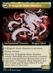 The Kami War // O-Kagachi Made Manifest (Extended Art) [Kamigawa: Neon Dynasty] MTG Single Magic: The Gathering    | Red Claw Gaming