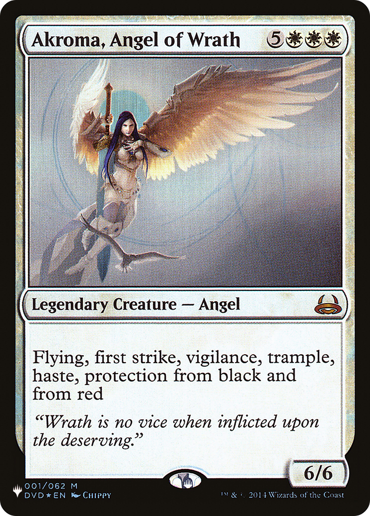 Akroma, Angel of Wrath [The List] MTG Single Magic: The Gathering | Red Claw Gaming