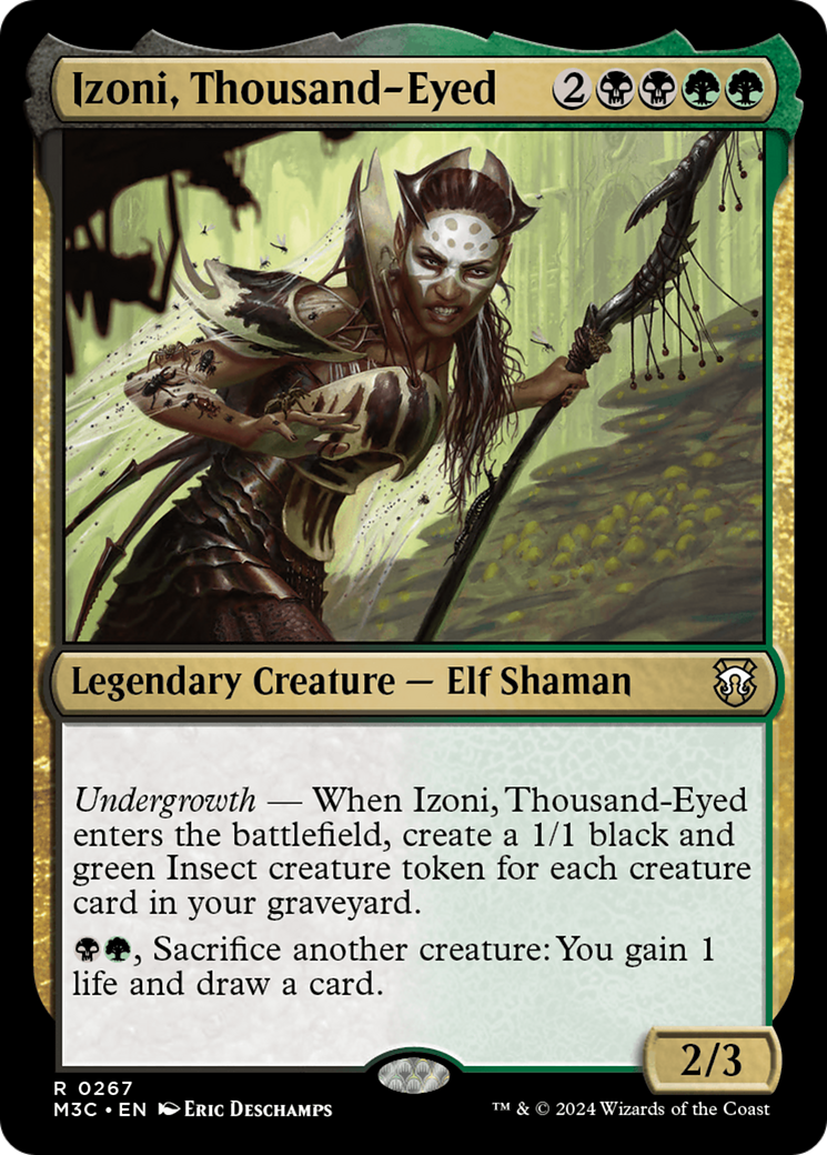 Izoni, Thousand-Eyed [Modern Horizons 3 Commander] MTG Single Magic: The Gathering    | Red Claw Gaming