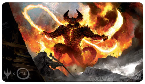 The Lord of the Rings: Tales of Middle-earth The Balrog Standard Gaming Playmat for Magic: The Gathering Playmat Ultra Pro    | Red Claw Gaming