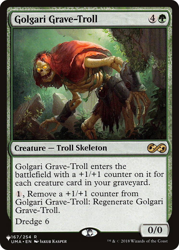 Golgari Grave-Troll [The List Reprints] MTG Single Magic: The Gathering    | Red Claw Gaming