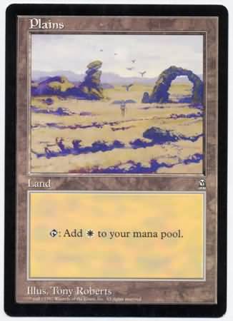 Plains (Oversized) [Oversize Cards] MTG Single Magic: The Gathering    | Red Claw Gaming