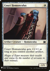 Court Homunculus [Mystery Booster] MTG Single Magic: The Gathering    | Red Claw Gaming