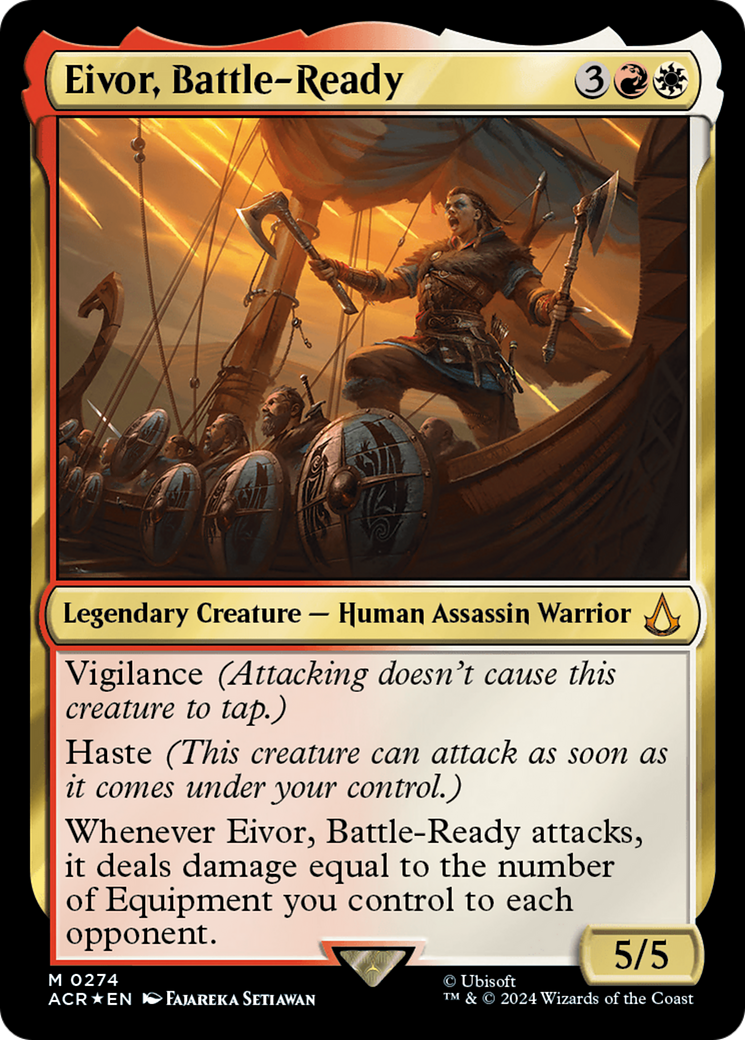 Eivor, Battle-Ready [Assassin's Creed] MTG Single Magic: The Gathering    | Red Claw Gaming