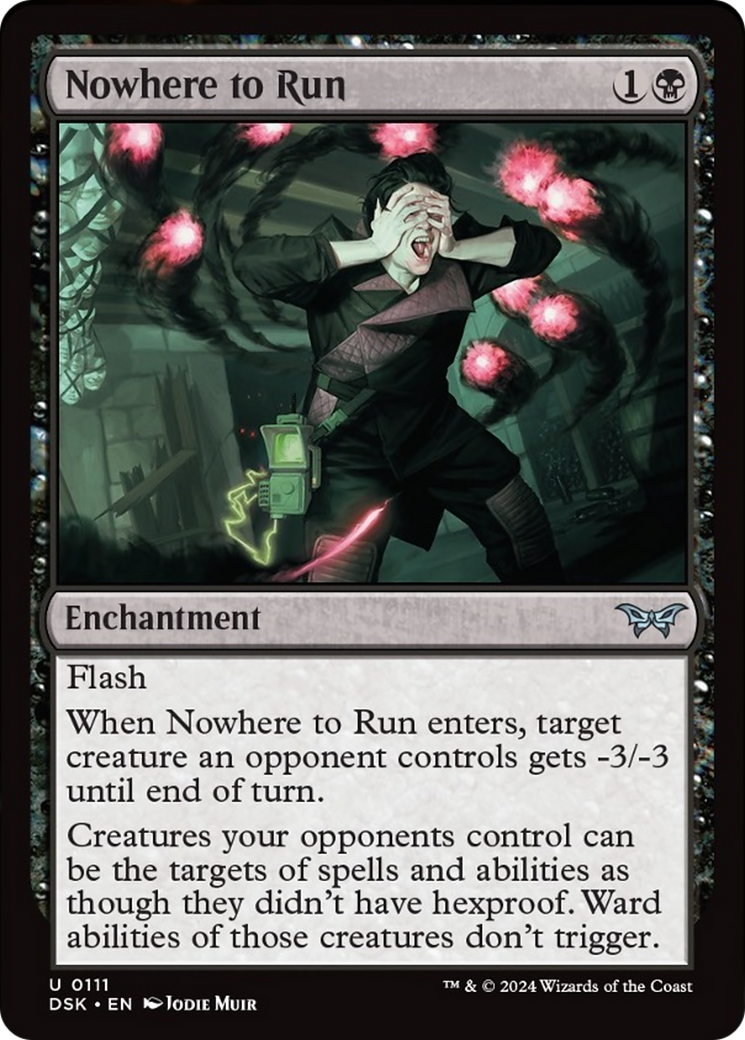 Nowhere to Run [Duskmourn: House of Horror] MTG Single Magic: The Gathering    | Red Claw Gaming