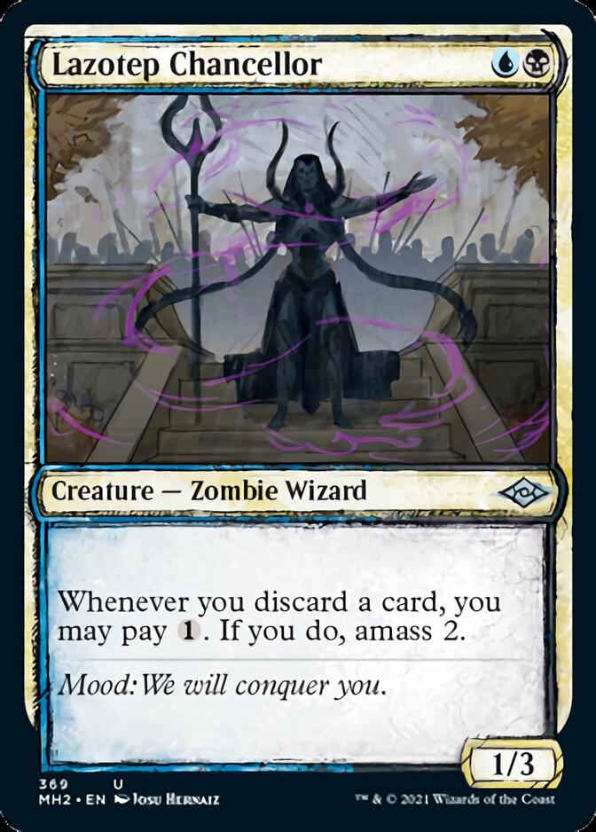 Lazotep Chancellor (Sketch) [Modern Horizons 2] MTG Single Magic: The Gathering    | Red Claw Gaming