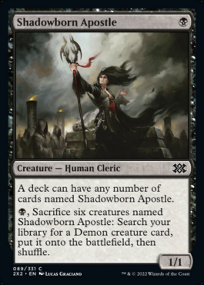 Shadowborn Apostle [Double Masters 2022] MTG Single Magic: The Gathering    | Red Claw Gaming