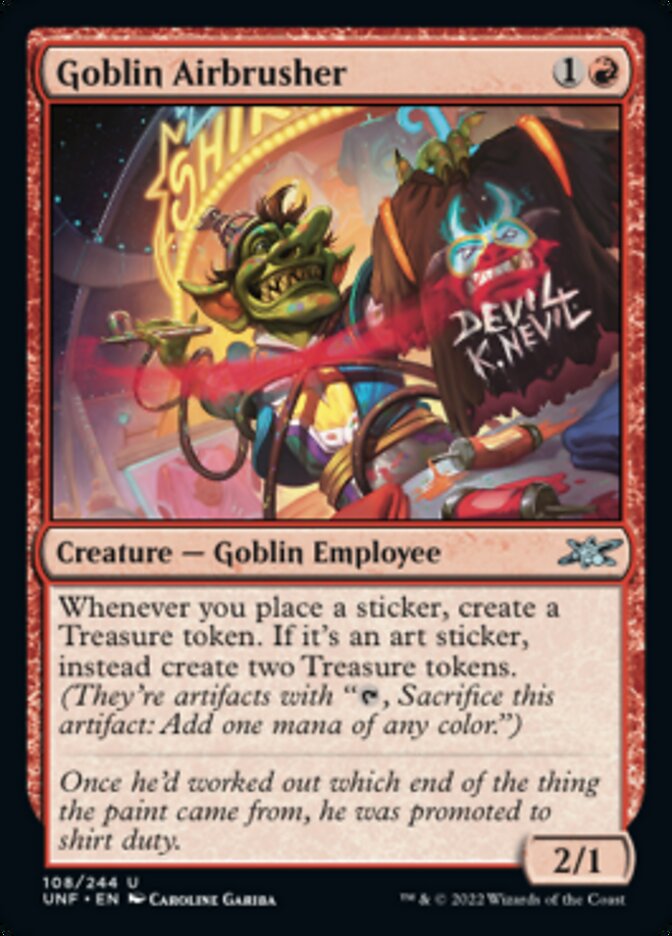 Goblin Airbrusher [Unfinity] MTG Single Magic: The Gathering    | Red Claw Gaming