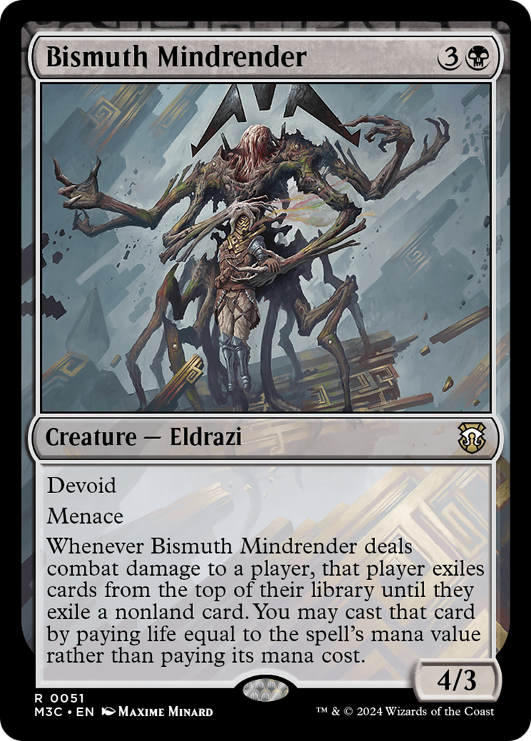 Bismuth Mindrender [Modern Horizons 3 Commander] MTG Single Magic: The Gathering    | Red Claw Gaming