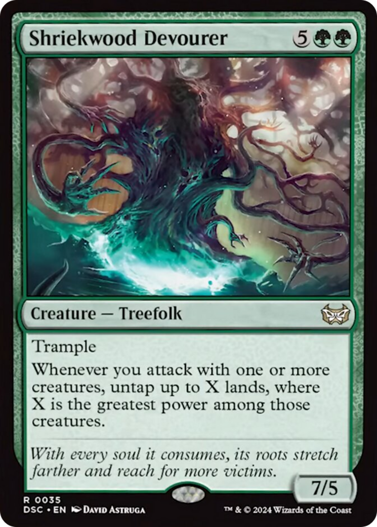 Shriekwood Devourer [Duskmourn: House of Horror Commander] MTG Single Magic: The Gathering    | Red Claw Gaming