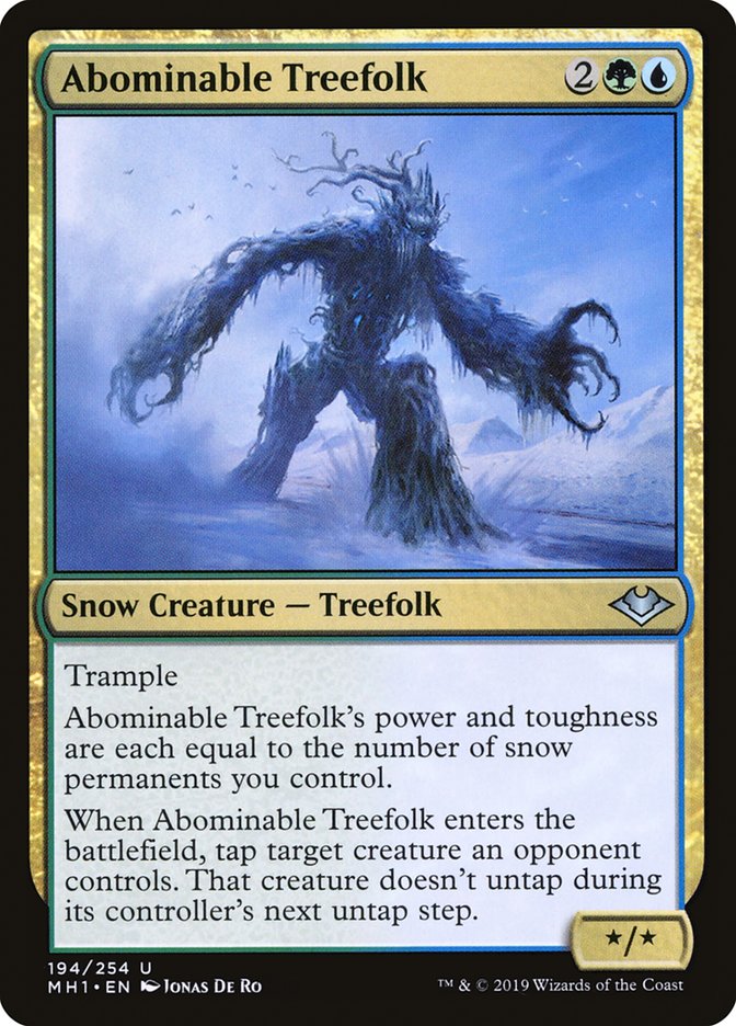 Abominable Treefolk [Modern Horizons] | Red Claw Gaming