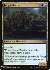 Jungle Barrier [Mystery Booster] MTG Single Magic: The Gathering    | Red Claw Gaming