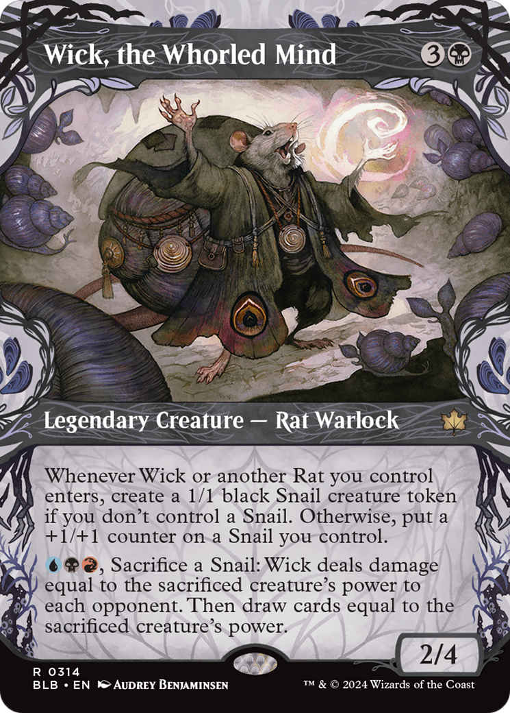 Wick, the Whorled Mind (Showcase) [Bloomburrow] MTG Single Magic: The Gathering    | Red Claw Gaming