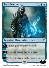 Jace Beleren (White Border) [Mystery Booster 2] MTG Single Magic: The Gathering    | Red Claw Gaming