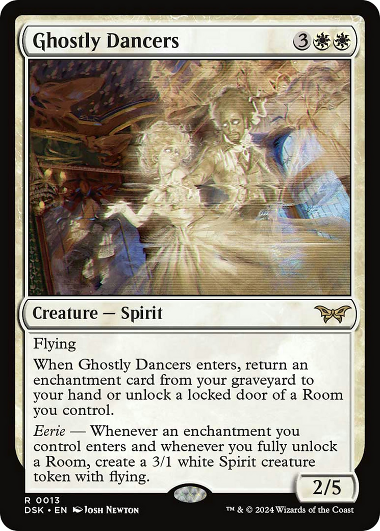 Ghostly Dancers [Duskmourn: House of Horror] MTG Single Magic: The Gathering | Red Claw Gaming