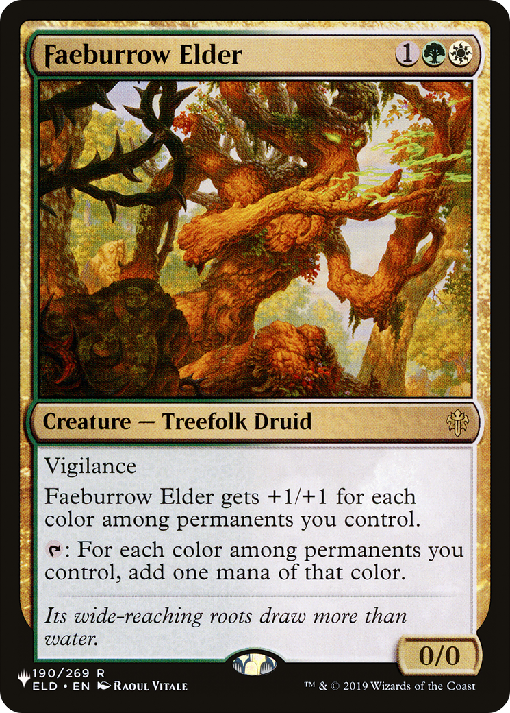 Faeburrow Elder [The List] MTG Single Magic: The Gathering | Red Claw Gaming