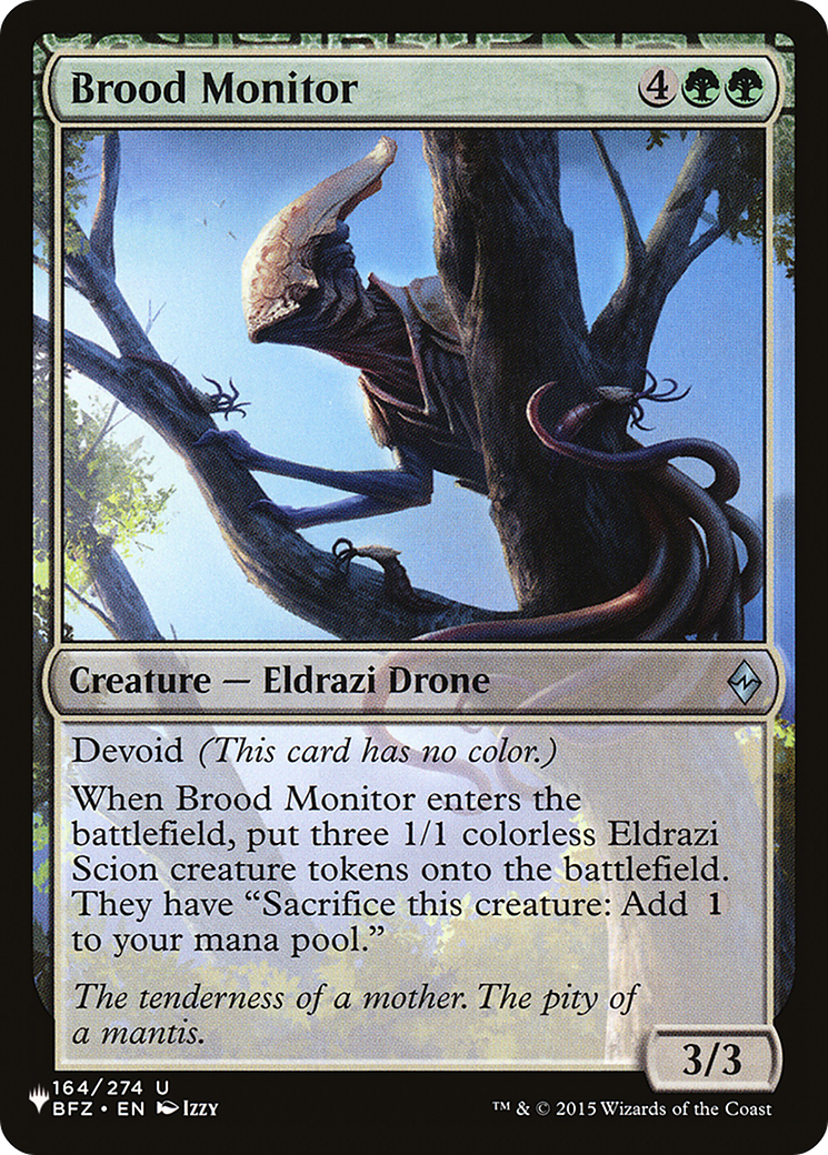 Brood Monitor [The List] MTG Single Magic: The Gathering | Red Claw Gaming