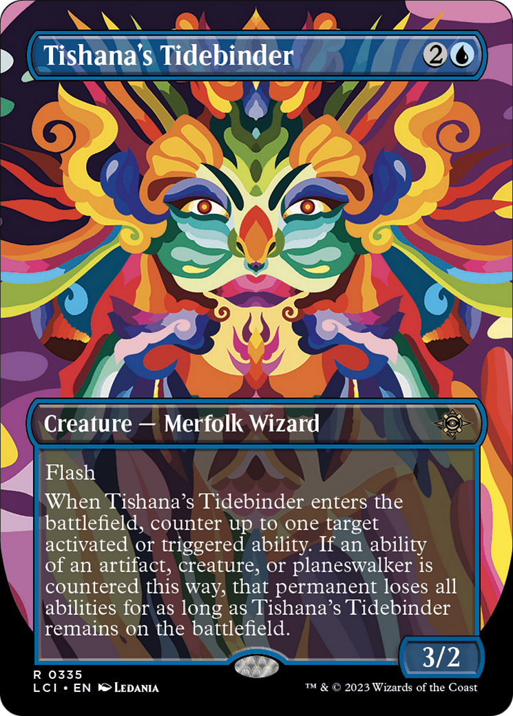 Tishana's Tidebinder (Borderless) [The Lost Caverns of Ixalan] MTG Single Magic: The Gathering    | Red Claw Gaming