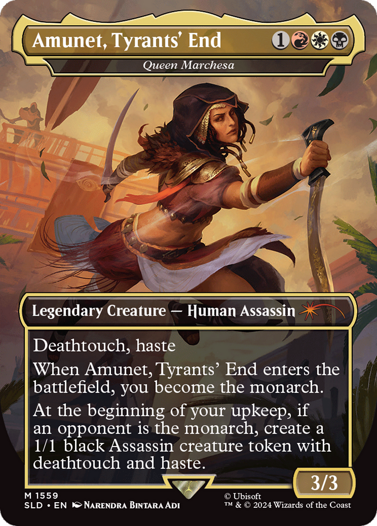 Amunet, Tyrants' End - Queen Marchesa [Secret Lair Drop Series] MTG Single Magic: The Gathering    | Red Claw Gaming