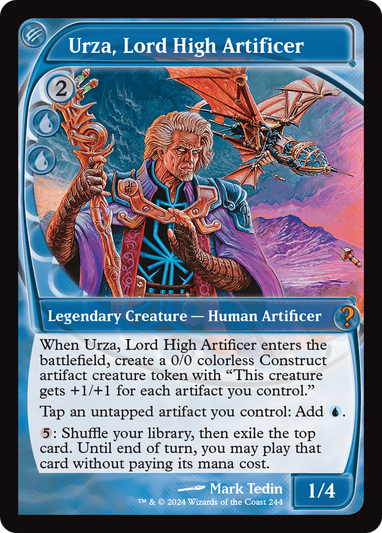 Urza, Lord High Artificer (Future Sight) [Mystery Booster 2] MTG Single Magic: The Gathering    | Red Claw Gaming