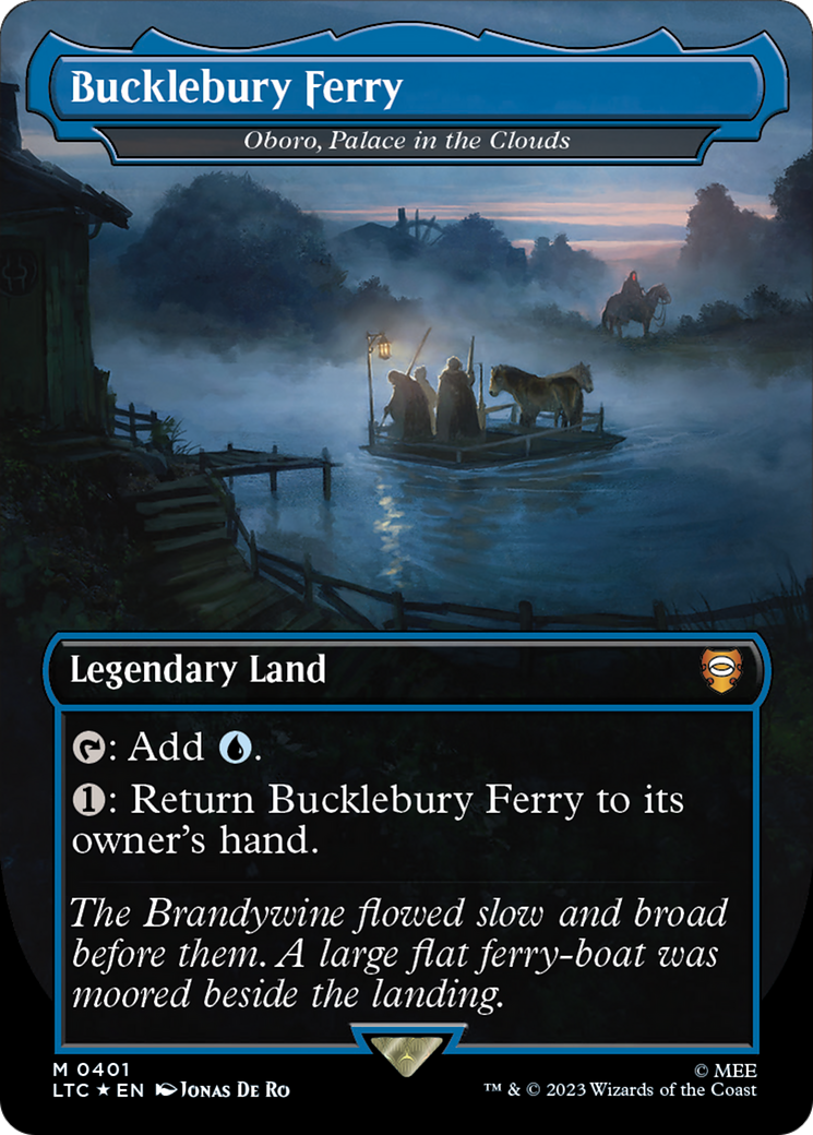 Bucklebury Ferry - Oboro, Palace in the Clouds (Surge Foil Realms and Relics) [The Lord of the Rings: Tales of Middle-Earth Commander] MTG Single Magic: The Gathering | Red Claw Gaming