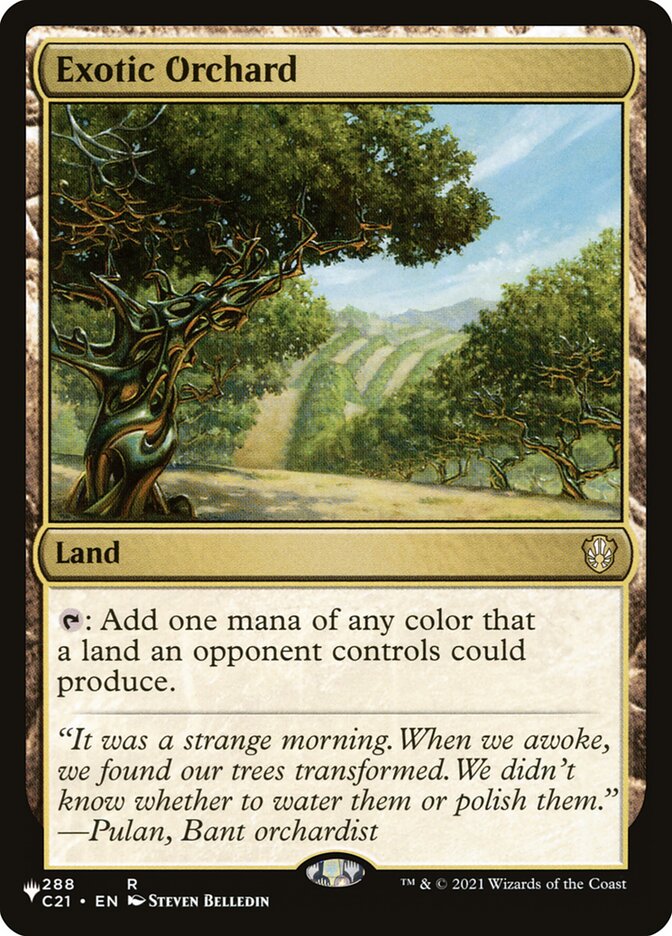 Exotic Orchard [Secret Lair: Heads I Win, Tails You Lose] MTG Single Magic: The Gathering    | Red Claw Gaming