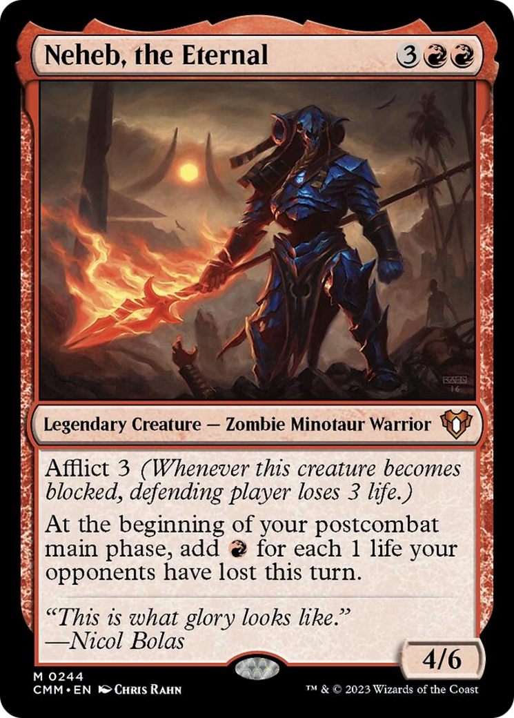 Neheb, the Eternal [Commander Masters] MTG Single Magic: The Gathering    | Red Claw Gaming