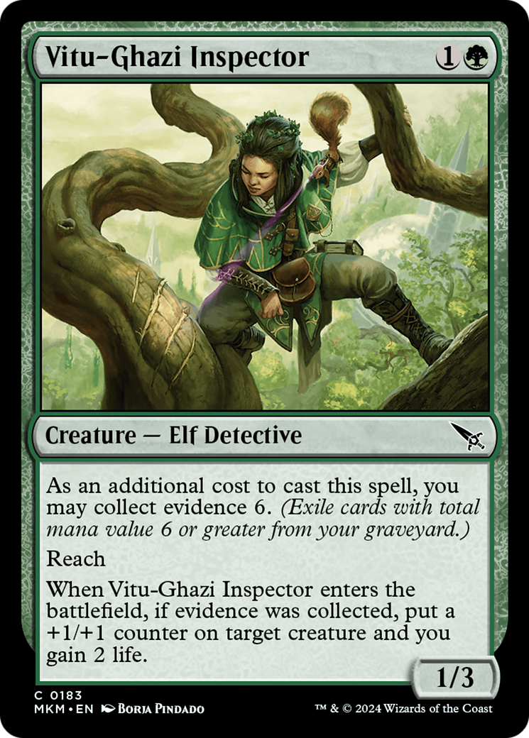 Vitu-Ghazi Inspector [Murders at Karlov Manor] MTG Single Magic: The Gathering    | Red Claw Gaming