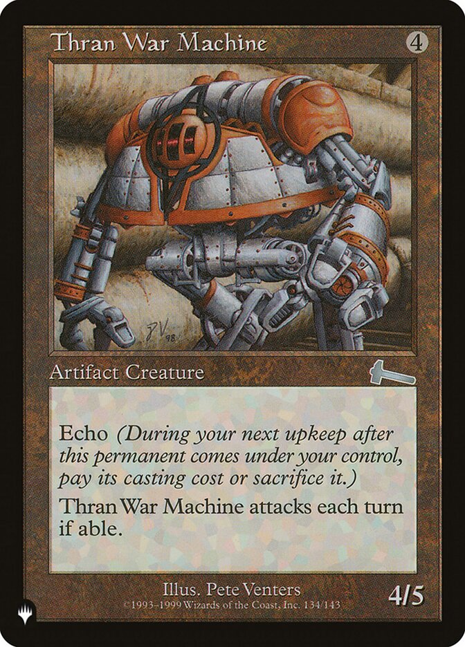 Thran War Machine [The List] MTG Single Magic: The Gathering    | Red Claw Gaming