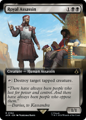 Royal Assassin (Extended Art) [Assassin's Creed] MTG Single Magic: The Gathering    | Red Claw Gaming