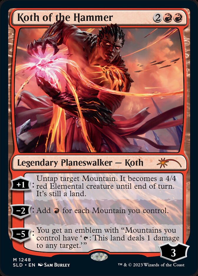 Koth of the Hammer [Secret Lair Drop Series] MTG Single Magic: The Gathering | Red Claw Gaming