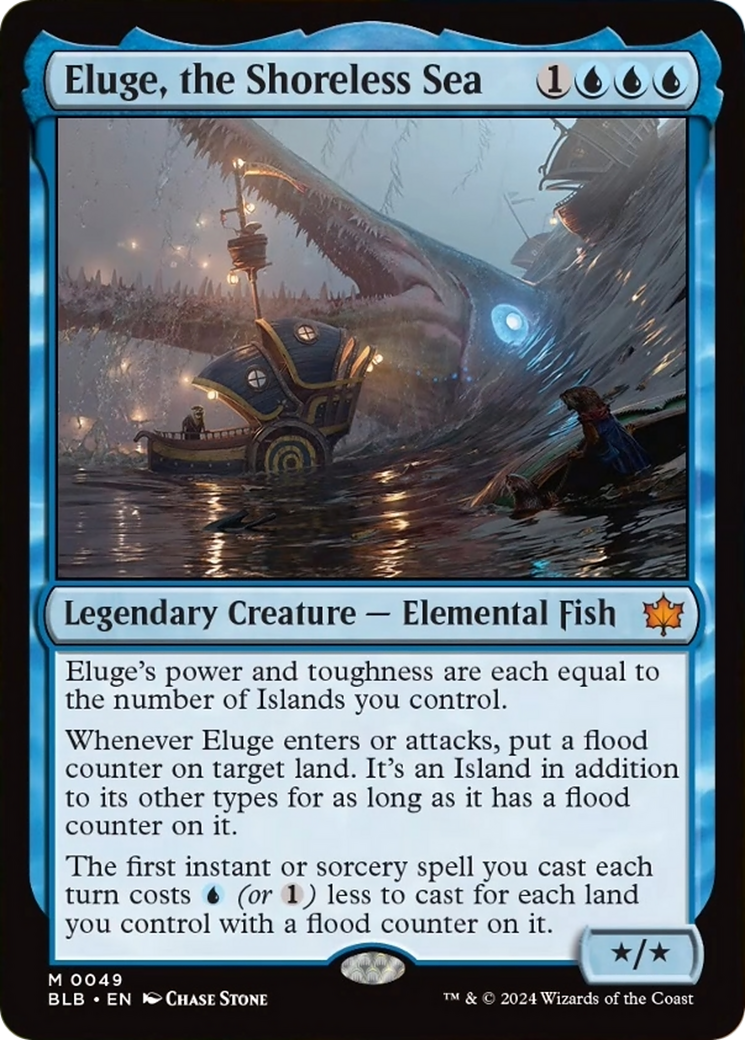 Eluge, the Shoreless Sea [Bloomburrow] MTG Single Magic: The Gathering    | Red Claw Gaming