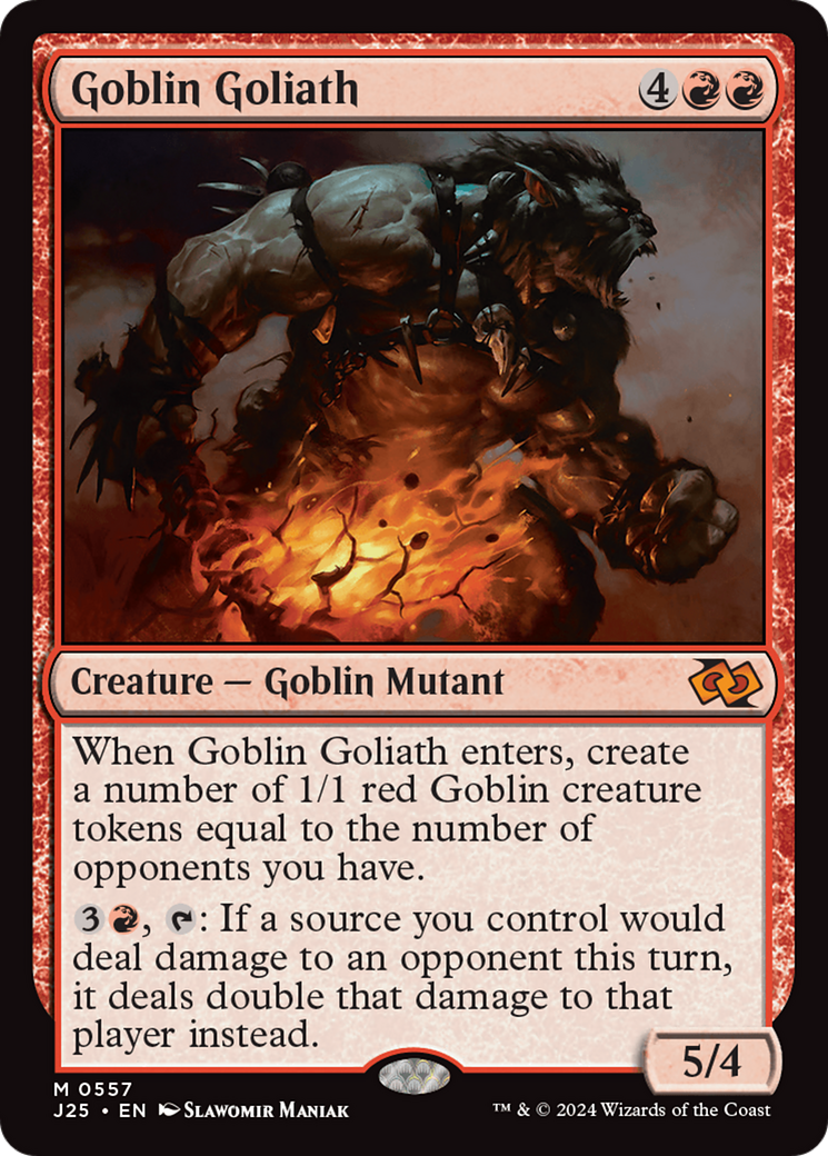 Goblin Goliath [Foundations Jumpstart] MTG Single Magic: The Gathering    | Red Claw Gaming