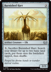 Burnished Hart [Duskmourn: House of Horror Commander] MTG Single Magic: The Gathering    | Red Claw Gaming