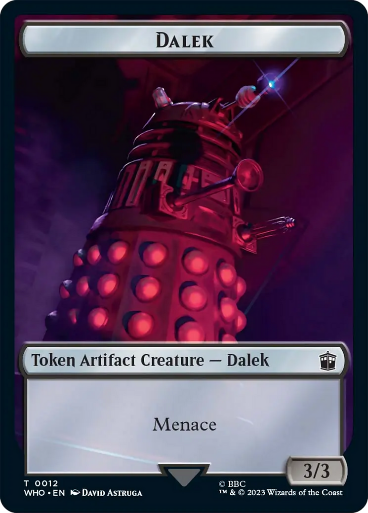 Dalek Token [Doctor Who Tokens] MTG Single Magic: The Gathering | Red Claw Gaming