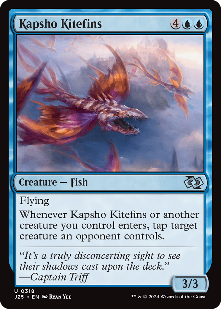 Kapsho Kitefins [Foundations Jumpstart] MTG Single Magic: The Gathering    | Red Claw Gaming