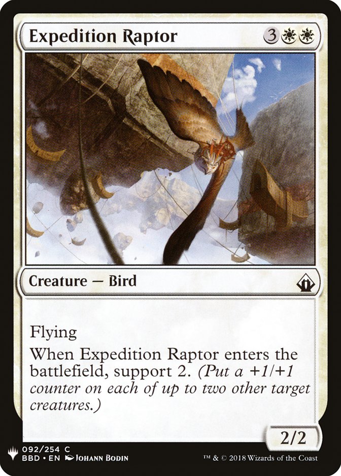 Expedition Raptor [Mystery Booster] MTG Single Magic: The Gathering | Red Claw Gaming