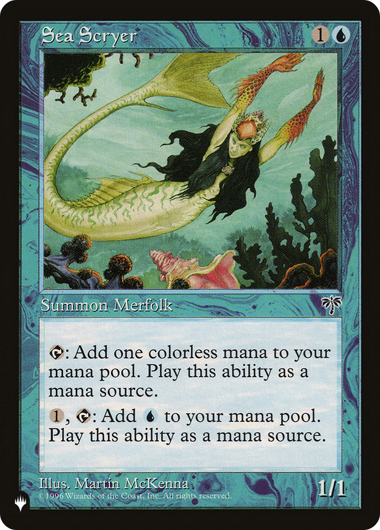 Sea Scryer [The List Reprints] MTG Single Magic: The Gathering    | Red Claw Gaming