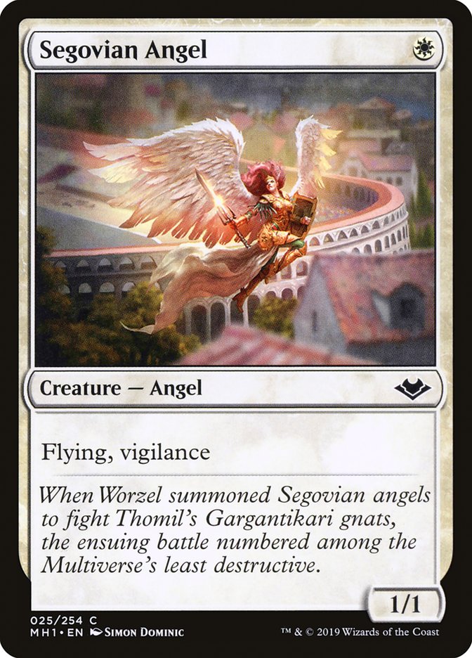 Segovian Angel [Modern Horizons] MTG Single Magic: The Gathering    | Red Claw Gaming