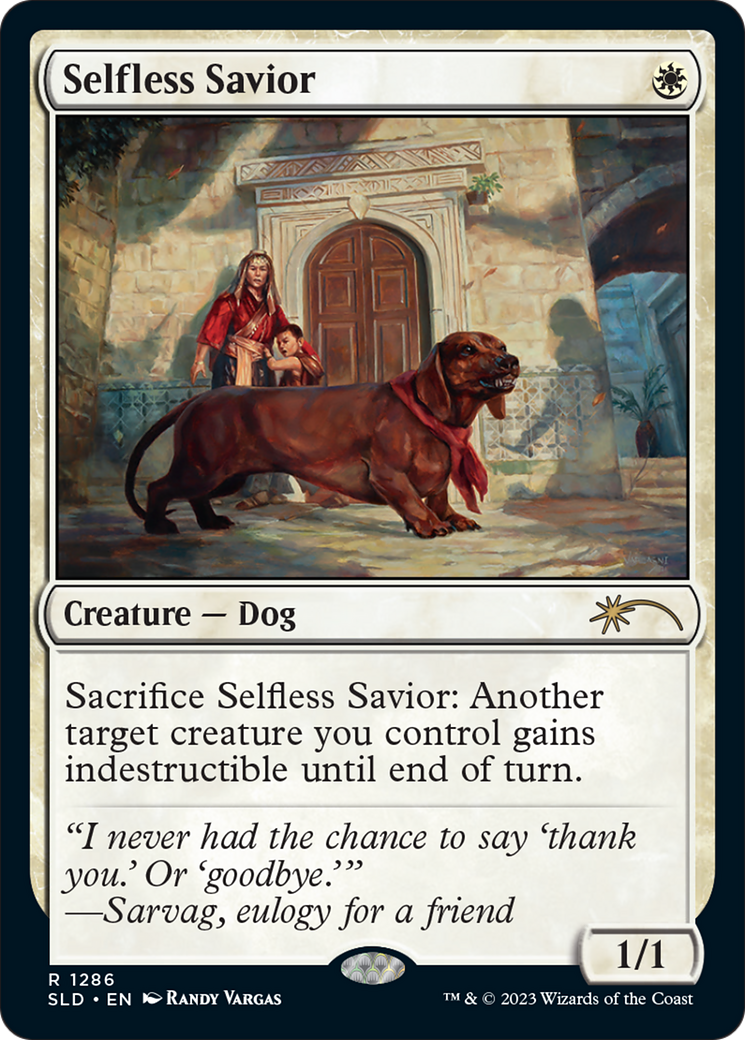 Selfless Savior [Secret Lair Drop Series] MTG Single Magic: The Gathering    | Red Claw Gaming