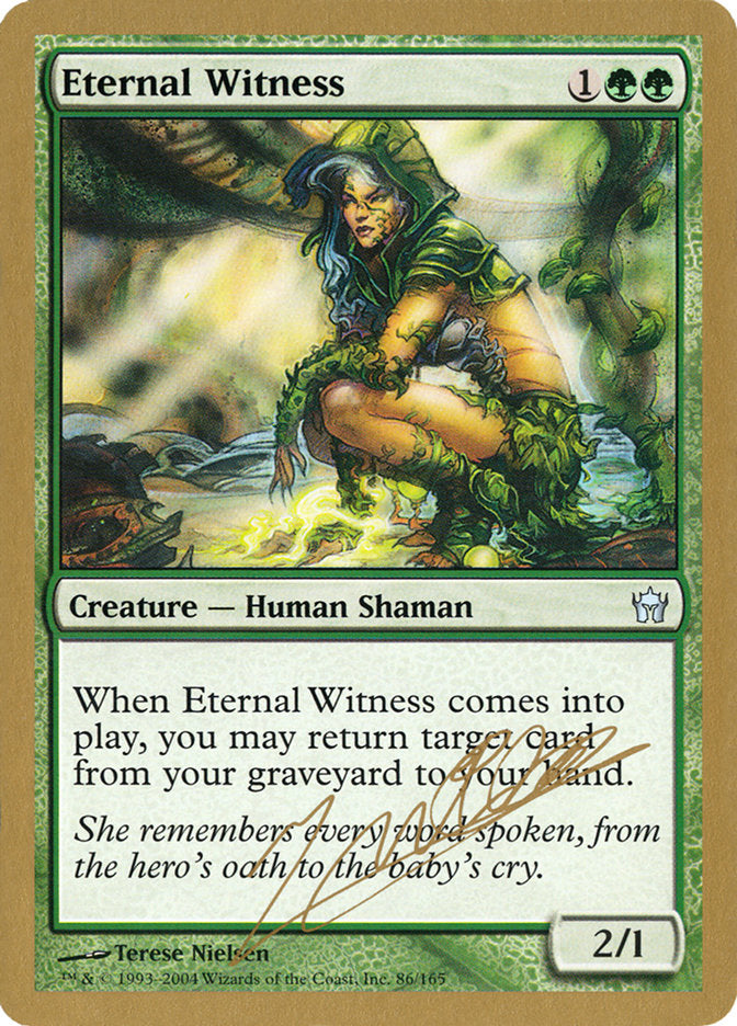 Eternal Witness (Julien Nuijten) [World Championship Decks 2004] MTG Single Magic: The Gathering    | Red Claw Gaming