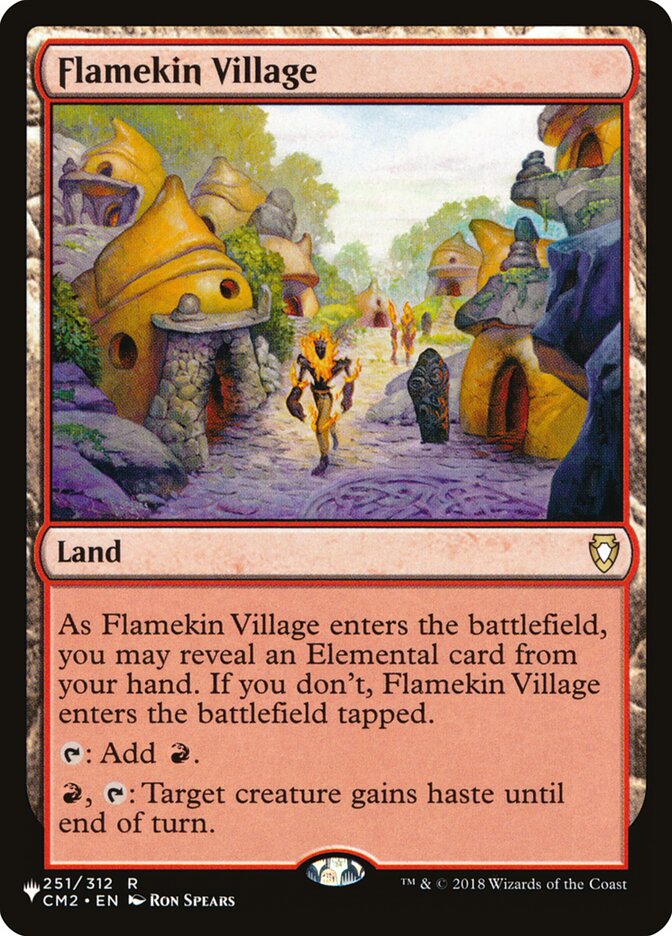 Flamekin Village [Secret Lair: Heads I Win, Tails You Lose] MTG Single Magic: The Gathering    | Red Claw Gaming