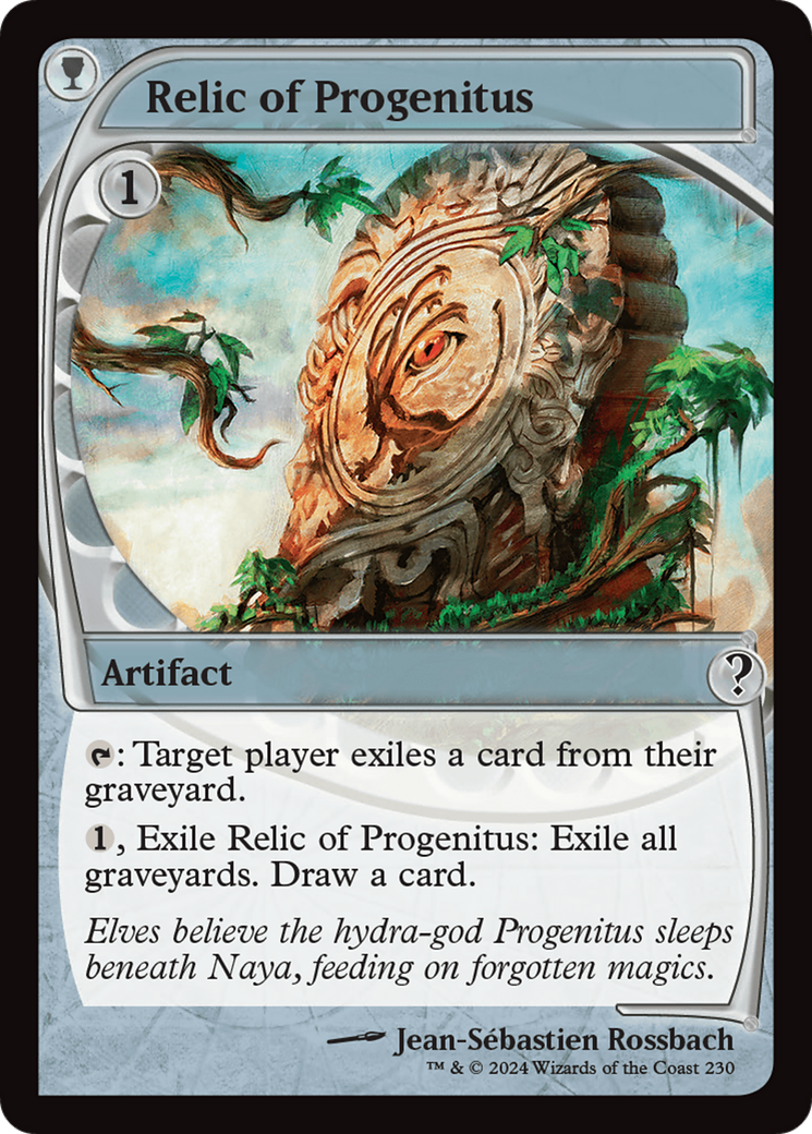 Relic of Progenitus (Future Sight) [Mystery Booster 2] MTG Single Magic: The Gathering    | Red Claw Gaming