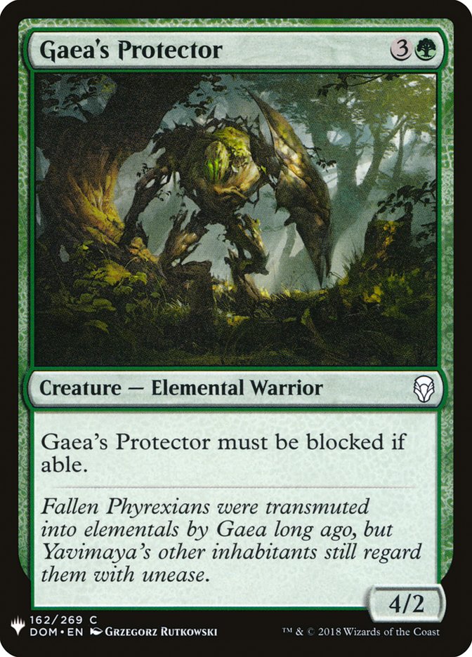 Gaea's Protector [Mystery Booster] MTG Single Magic: The Gathering | Red Claw Gaming