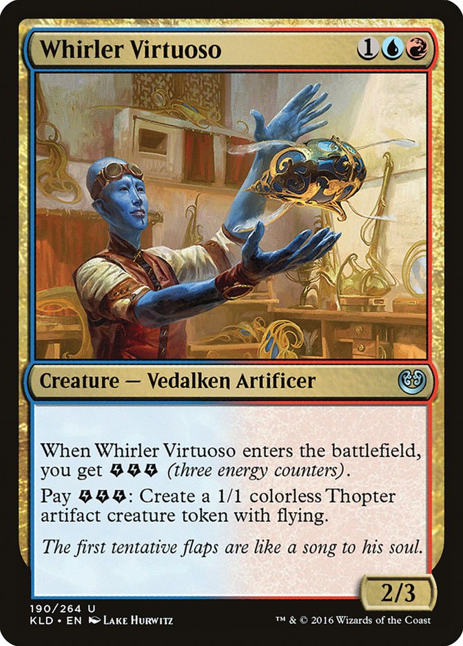 Whirler Virtuoso [Kaladesh] MTG Single Magic: The Gathering | Red Claw Gaming