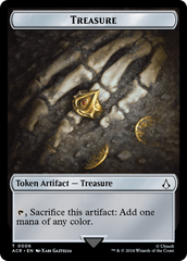 Assassin // Treasure Double-Sided Token [Assassin's Creed Tokens] MTG Single Magic: The Gathering    | Red Claw Gaming