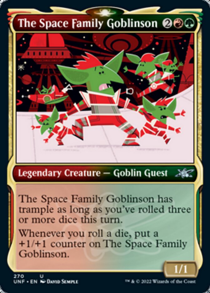 The Space Family Goblinson (Showcase) [Unfinity] MTG Single Magic: The Gathering    | Red Claw Gaming