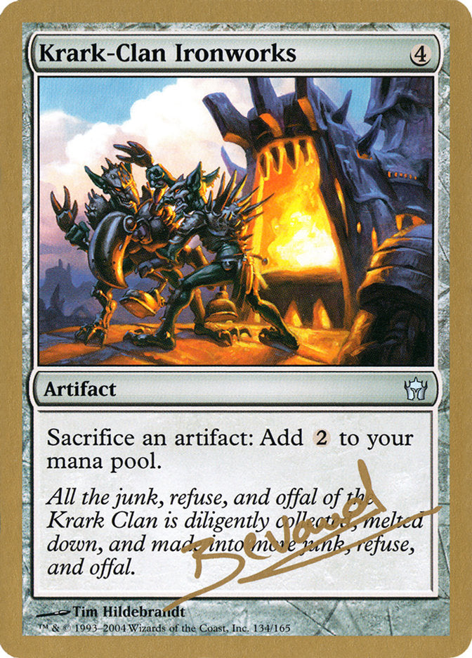 Krark-Clan Ironworks (Manuel Bevand) [World Championship Decks 2004] MTG Single Magic: The Gathering    | Red Claw Gaming