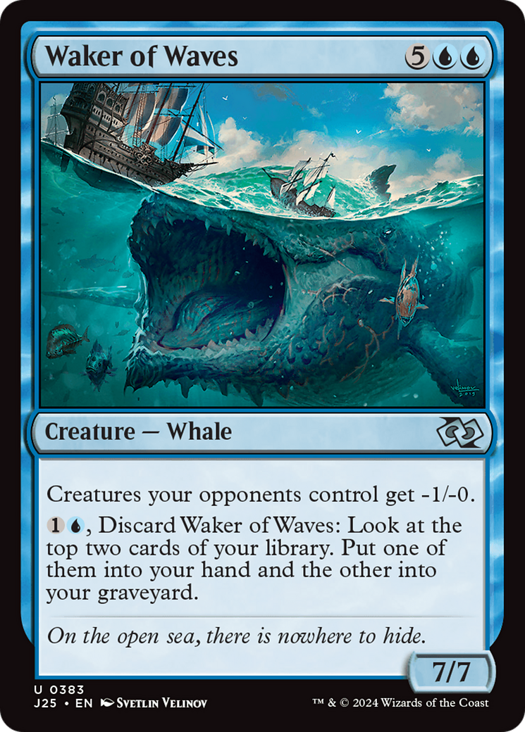 Waker of Waves [Foundations Jumpstart] MTG Single Magic: The Gathering | Red Claw Gaming