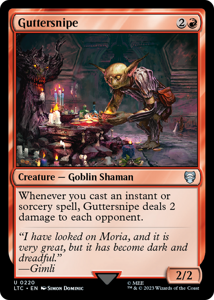 Guttersnipe [The Lord of the Rings: Tales of Middle-Earth Commander] MTG Single Magic: The Gathering    | Red Claw Gaming